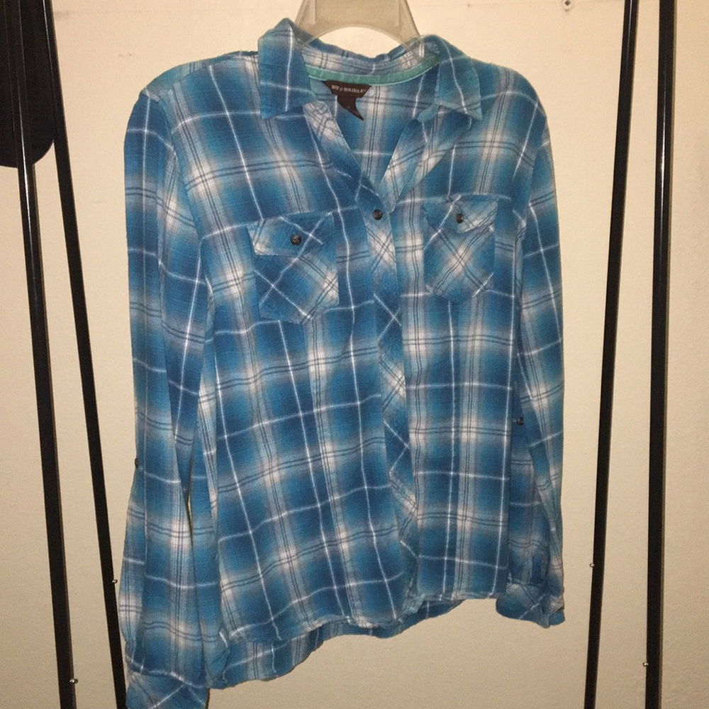 Bit & Bridle Flannel Top